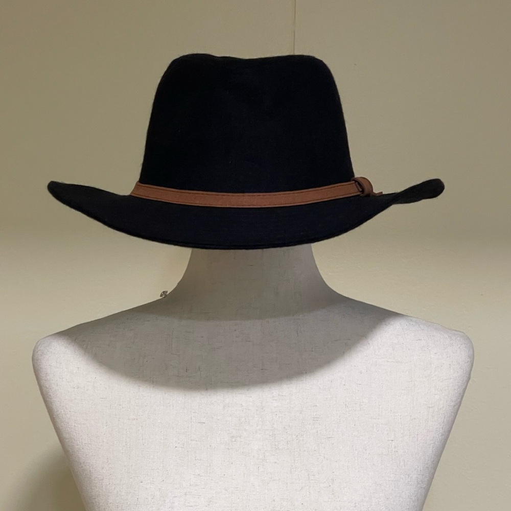 Vintage Dorfman Pacific Co DPC Unisex Wool Blend Hat Black Size M - Picture 2 of 8